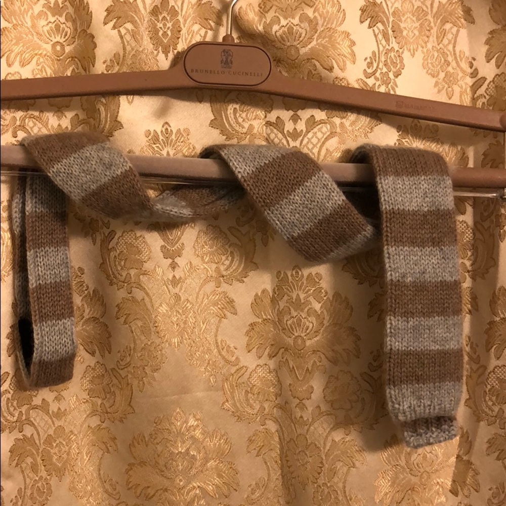 100% Cashmere Brunello Cucinelli Knit Tie